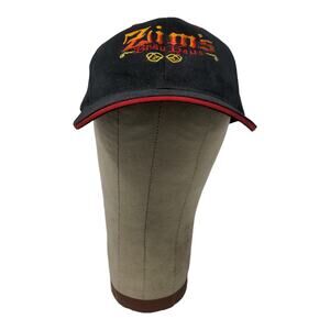 Zim's Brau Hause Oregon Strapback Hat Embroidered Logo Black